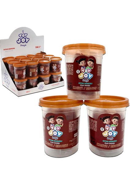 Oyun Hamuru Kahverengi 120 gr 1702 (Adet)