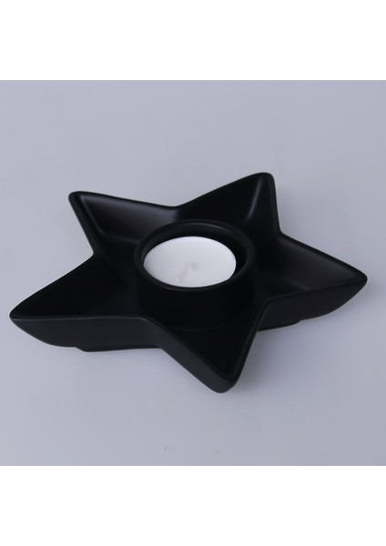 Evora Tealight Mumluk Siyah