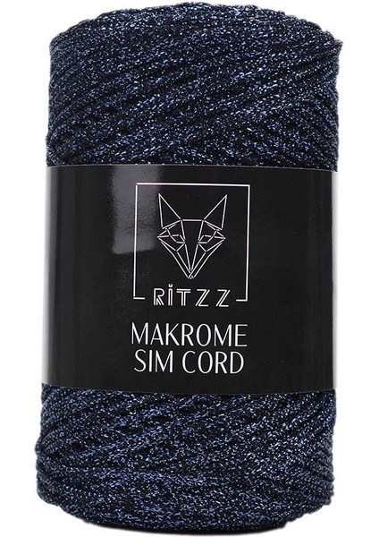 Makrome Sim Cord 2 mm Lacivert