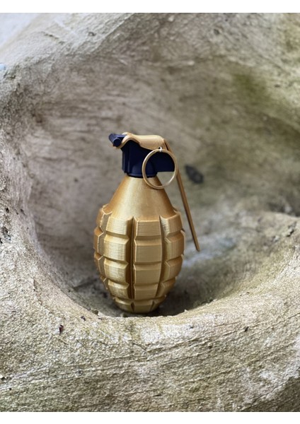 Airsoft Dummy Sahte Bomba El Bombası Altın Mk2
