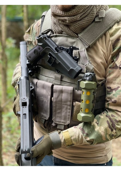Airsoft Dummy Sahte Bomba El Bombası M84 Stun