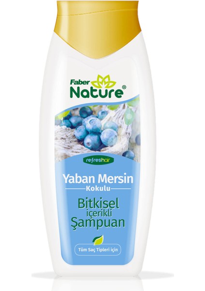 Faber Nature Refresh Hair Yaban Mersinli Saç Şampuanı 400 ml