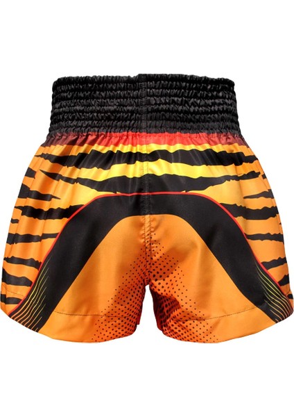 Muay Thai Boxing Shorts Orange Roaring Tiger