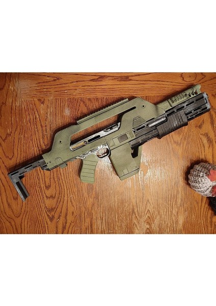 Aliens Pulse Rifle M41A 80 cm Gerçek Boy (Dekordur) modelleri