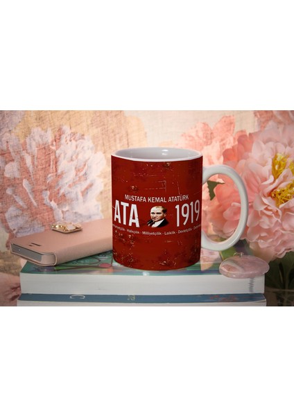 Atatürk Serisi 1 Kupa Altlık Set