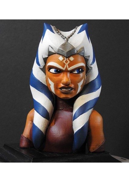 Ahsoka Tano Boyalı Büst 12 cm