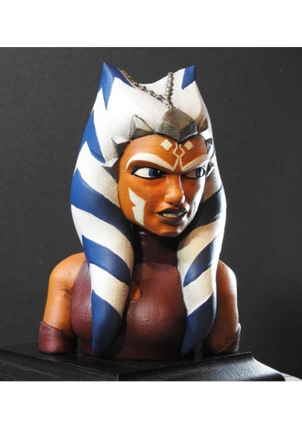 Ahsoka Tano Boyalı Büst 12 cm fiyatları