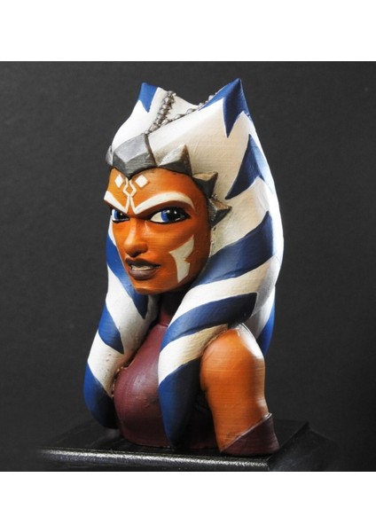Ahsoka Tano Boyalı Büst 12 cm indirimleri