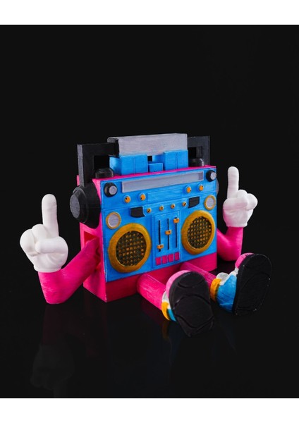 80LER Boombox Radyo Karakteri Hareketli Oyuncak Figür fiyatları