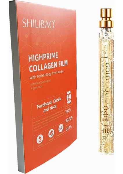 Kolajen Film & Altın Kolajen Serum Seti 20 Film & Altın Kolajen Serum 15 ml