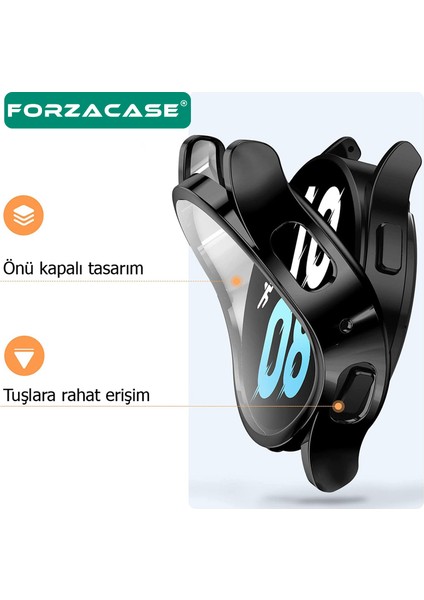 Samsung Galaxy Watch6 Önü Kapalı Ekran Korumalı Silikon Kılıf fiyatları