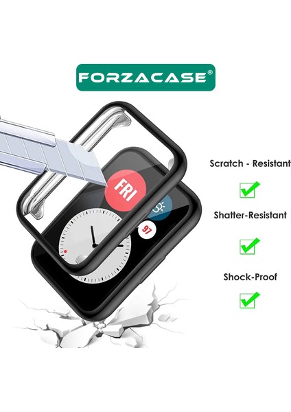 Huawei Watch Fit 2 Önü Kapalı Ekran Korumalı Silikon Kılıf fiyatları