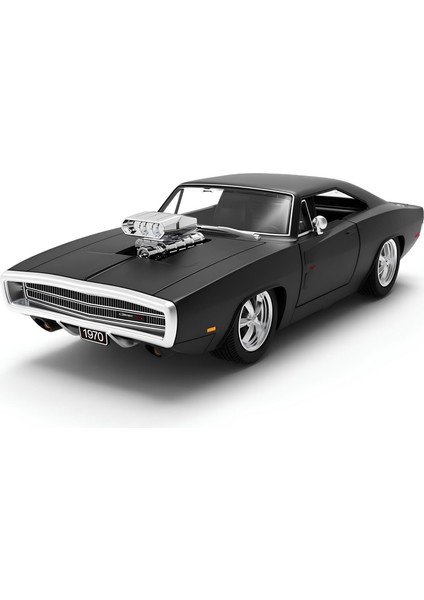 2.4ghz Uzaktan Kumandalı Sesli ve Işıklı 1:16 Ölçek 1970 Dodge Charger R/t Araba - Dodge Charger Koleksiyonluk Model Araç