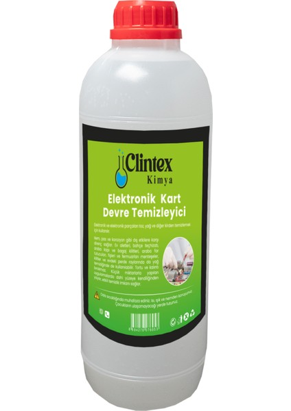 Elektronik Devre Kart Temizleyici Yağsız 1 Lt
