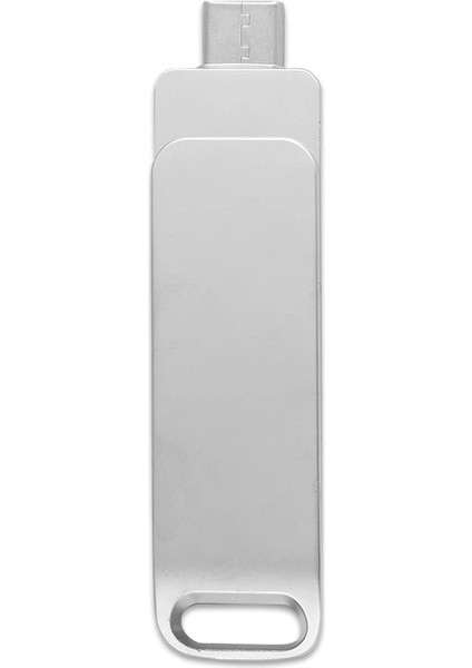 Sedef Silver 2 In 1 Çift Taraflı Type-C USB 2.0 32 GB USB Bellek