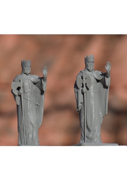 Argonath Versiyon 2 Figür Yüzüklerin Efendisi Lotr Sağ Sol Takım 15 cm fırsatları