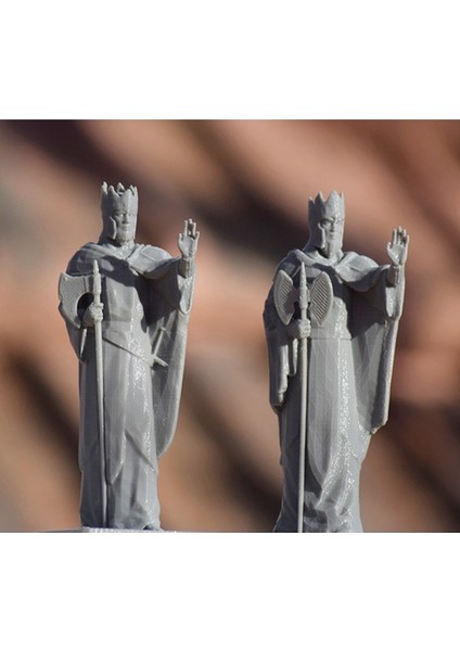 Argonath Versiyon 2 Figür Yüzüklerin Efendisi Lotr Sağ Sol Takım 15 cm indirimleri