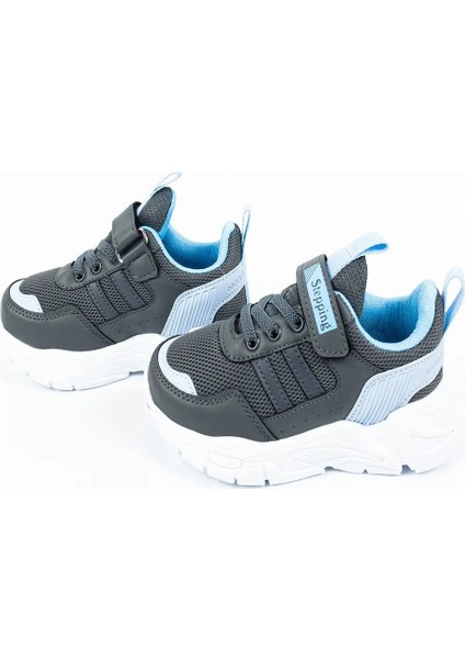 Çocuk Erkek Gri Ortopedik Spor Ayakkabı modelleri