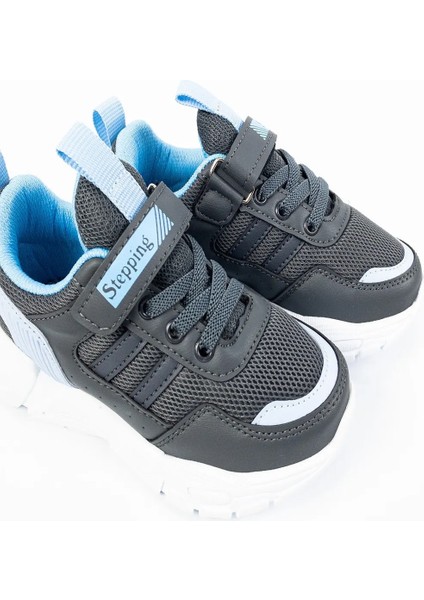 Çocuk Erkek Gri Ortopedik Spor Ayakkabı indirimleri