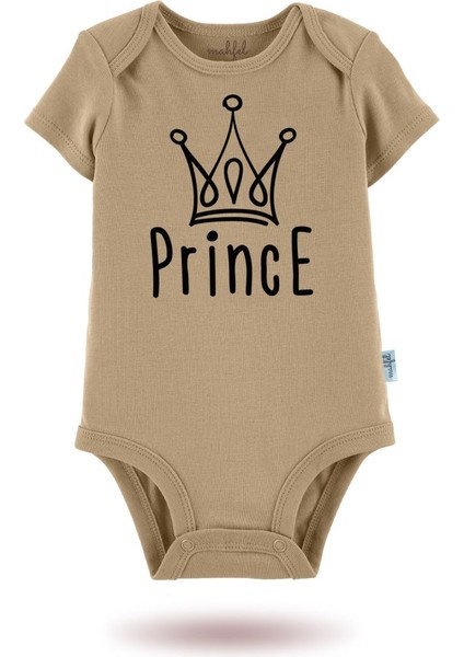 2'li Organik"babam-Ben" Baskılı Kısa Kollu Bebek Body Zıbın KISA-BEJ-KAHVE-699-754 modelleri