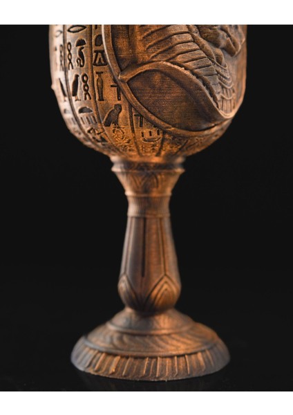 Antik Mısır Firavun'un Kadehi - Bardak Tutucu 17 cm modelleri