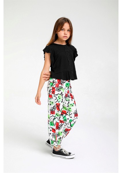 04 - 14 Yaş Kız Çocuk Siyah Bluz fiyatları