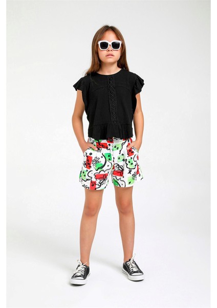 04 - 14 Yaş Kız Çocuk Siyah Bluz modelleri