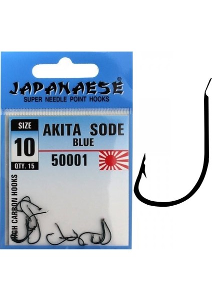 Japanese Akita Sode Carbon Blue 50001 Olta Iğnesi - No-14