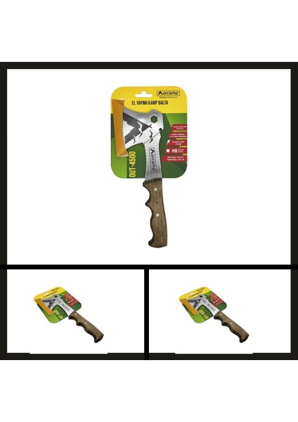 Uyguna-Yakala OUT-4500 Orcamp Kamp Baltası El YAPIMI-MLZ.256