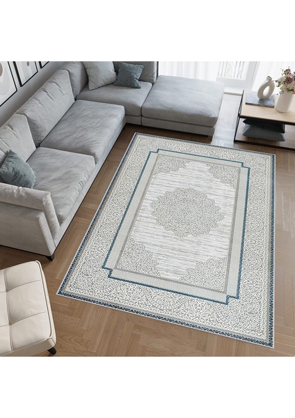 Dijital Baskı Yıkanabilir Kaymaz Taban Salon Halısı ve Yolluk LNA0772