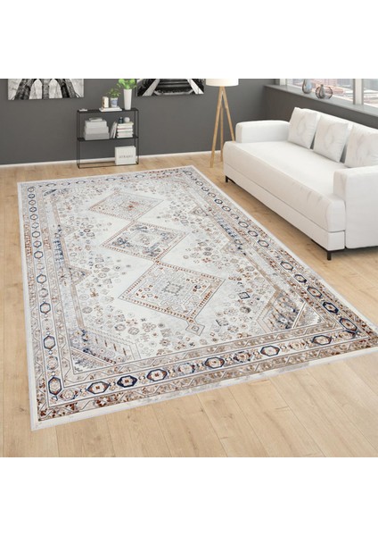 Dijital Baskı Yıkanabilir Kaymaz Taban Salon Halısı ve Yolluk LNA0779