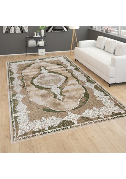 Dijital Baskı Yıkanabilir Kaymaz Taban Salon Halısı ve Yolluk LNA0773