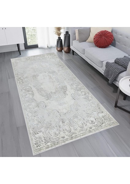 Dijital Baskı Yıkanabilir Kaymaz Taban Salon Halısı ve Yolluk LNA0751