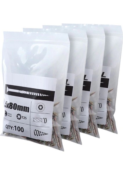 Matkap Uçlu Trapez Vidası 5.5X25 mm 50 Adet