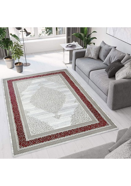Dijital Baskı Yıkanabilir Kaymaz Taban Salon Halısı ve Yolluk RVG0771