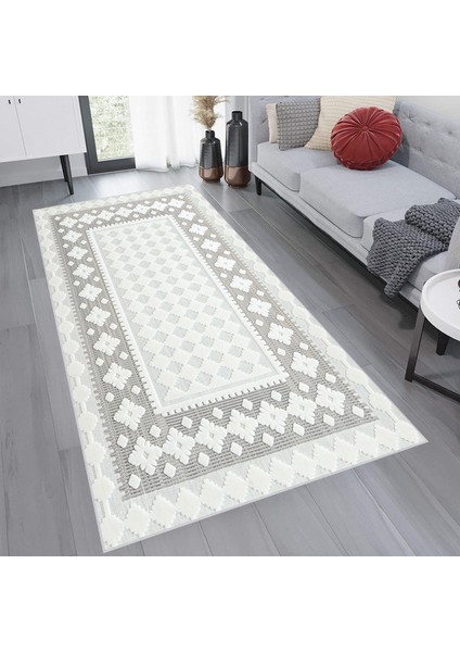 Dijital Baskı Yıkanabilir Kaymaz Taban Salon Halısı ve Yolluk RVG0754