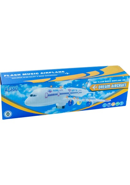 Oyuncak Uçak A380 Işıklı Sesli 30 cm fırsatları