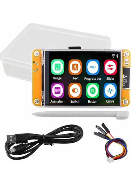 Roba ESP32-2432S028R 2.8 Inch Rezistif Dokunmatik Tft LCD Modül 240X320 Pixel