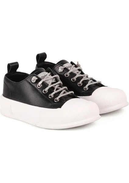 24Y384-3 Kadın Hakiki Deri Sneaker Ayakkabı
