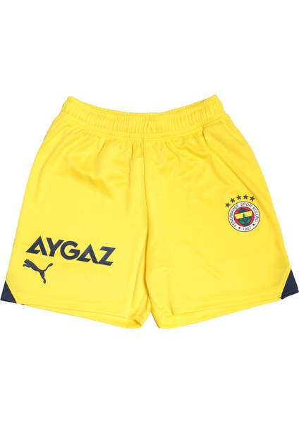 P772022 Puma Fenerbah&amp;ccedil;e S.k. 23-24 Jr &amp;ccedil;ocuk Şort ve Kapri Sarı