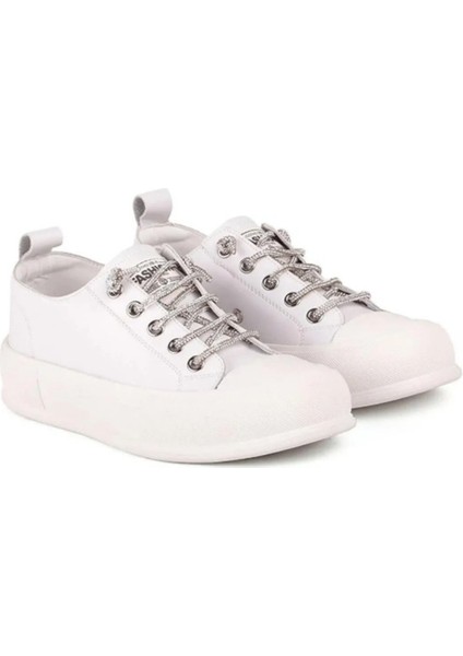 24Y384-3 Kadın Hakiki Deri Sneaker Ayakkabı
