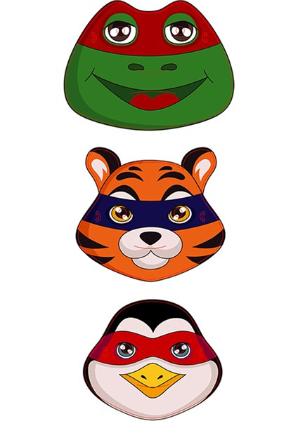 Kahramanlar Maske 3 Lü fiyatları