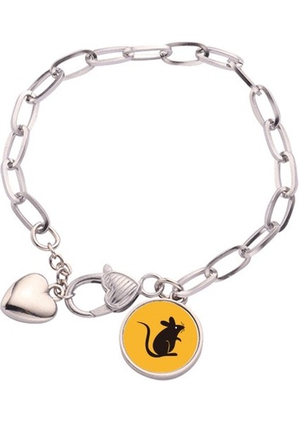 Vitality Çinli Zodiac Çok Güzel Kalp Chain Bracelet Jewelry Charm Fashion (Yurt Dışından)