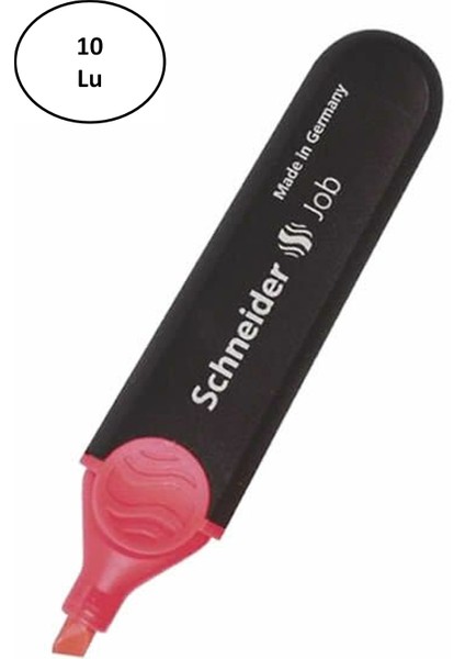 Schneider SCF105 Job 150 1-4,5 mm Kırmızı Fosforlu Kalem 10'lu