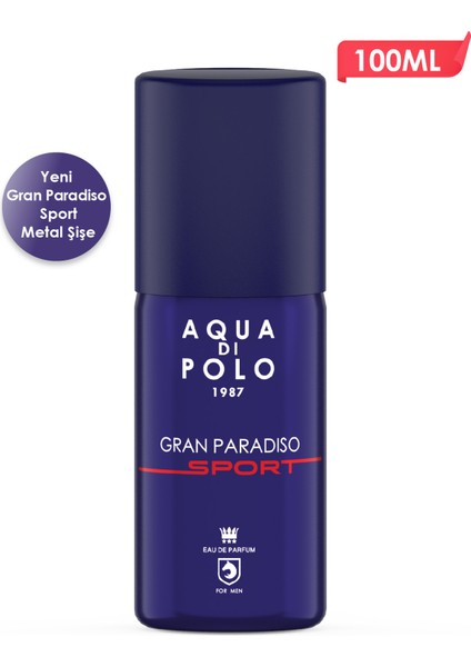 APCA000401 Gran Paradiso Sport 100 ml Edp Erkek Parfüm