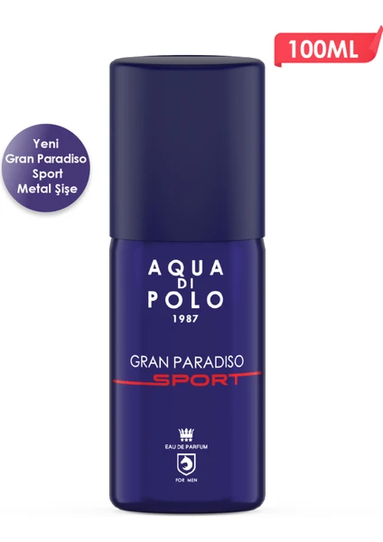 Aqua Di Polo 1987 APCA000401 Gran Paradiso Sport 100 ml Edp Erkek Parfüm