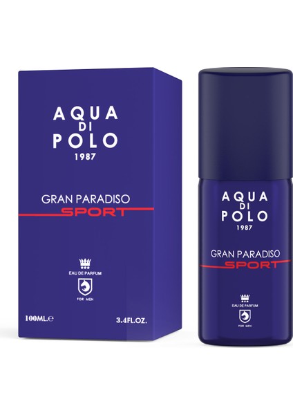 APCA000401 Gran Paradiso Sport 100 ml Edp Erkek Parfüm