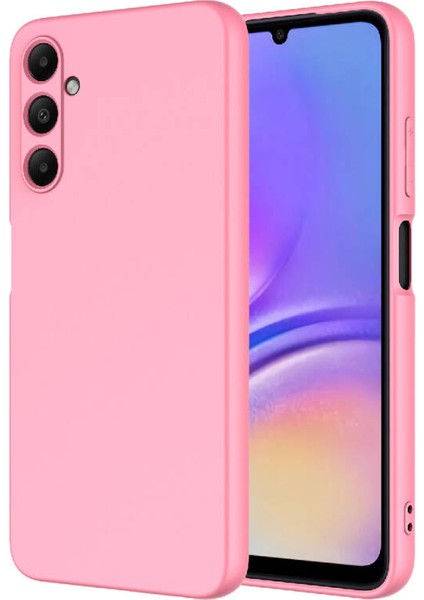 Samsung Galaxy A05S Kılıf Mara Lansman Silikon Mat Soft Kamera Korumalı Pembe fiyatları