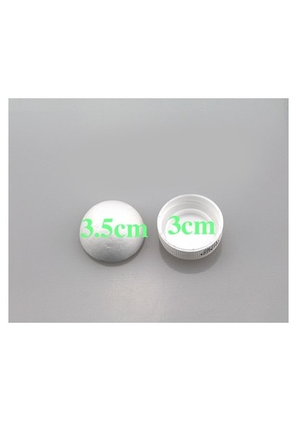 3.5cm 60PCS Tarzı Çapı Beyaz Yarım Yuvarlak Katı Polistiren Strafor Köpük Topları Çocuklar Için Çocuklar Için Dıy El Yapımıdekorasyon Malzemeleri (Yurt Dışından)