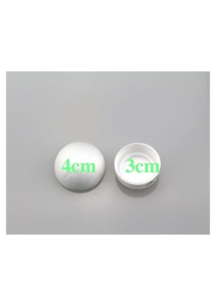 4cm 40PCS Tarzı Çapı Beyaz Yarım Yuvarlak Katı Polistiren Strafor Köpük Topları Çocuklar Için Çocuklar Için Dıy El Yapımıdekorasyon Malzemeleri (Yurt Dışından)